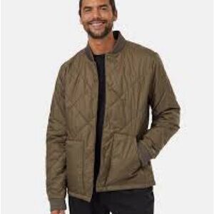 Tu Men's Quilted Jacket - Khaki